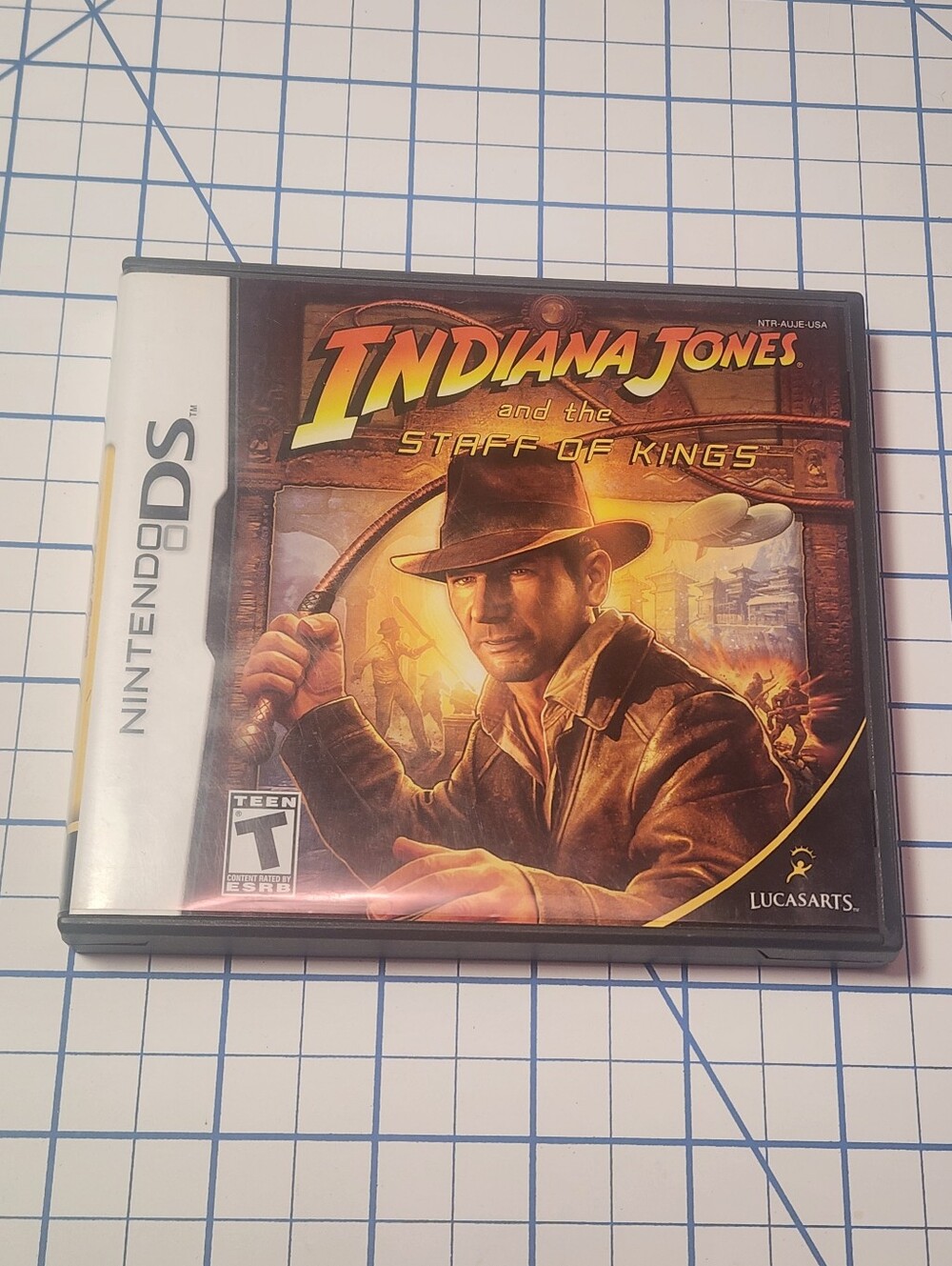 2/25$ Indiana Jones and the Staff of Kings Nintendo DS Game